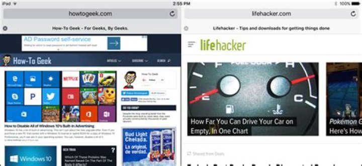 How to use safari’s new split view on the ipad in ios 10