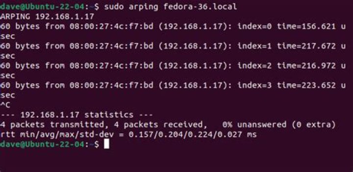 How to Use the arping Command on Linux
