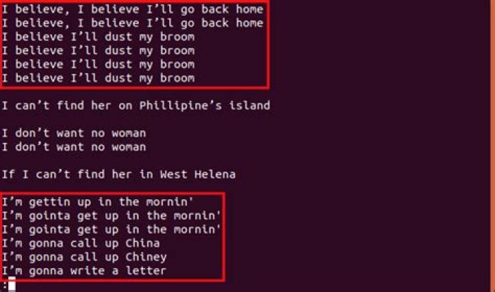 How to use the uniq command on linux