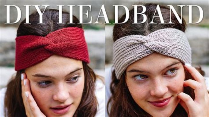 How to wear a knitted headband