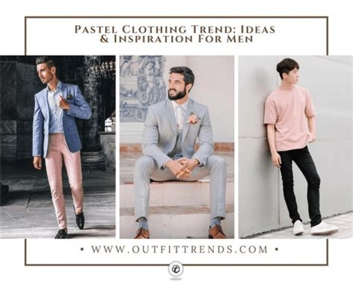 How To Wear Pastels For Men
