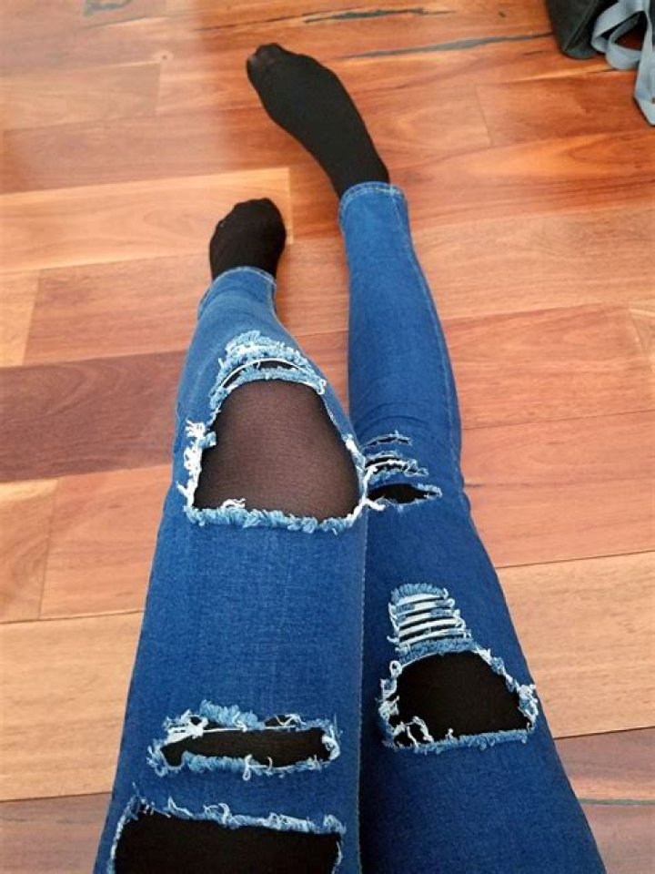 How To Wear Tights Under Jeans Because It's Gonna Get Cold Out There