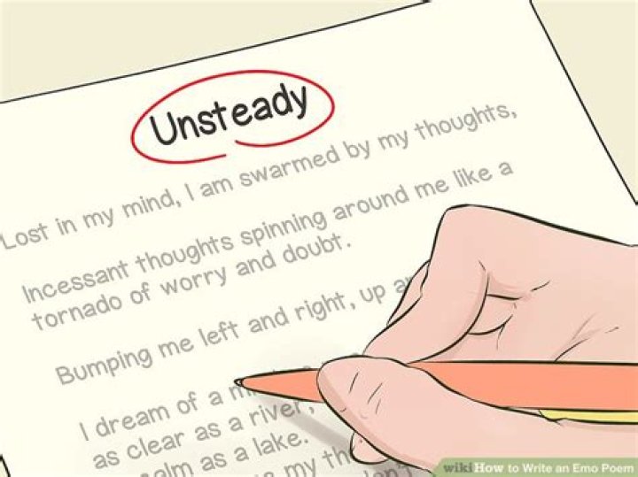 How to Write an Emo Poem