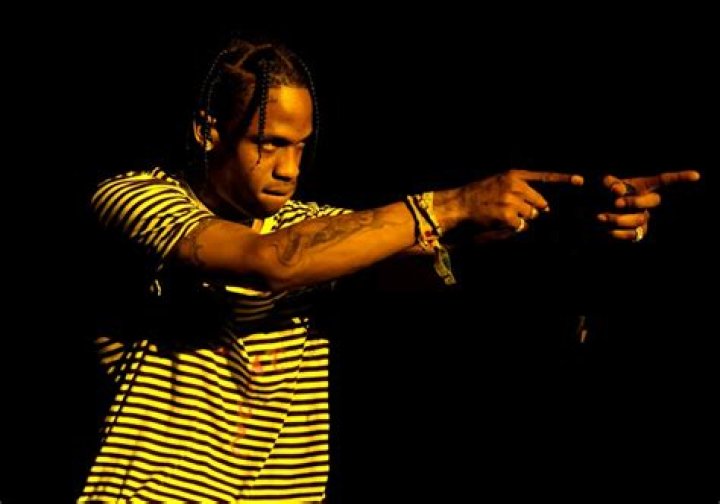 Huge Inflatable Travis Scott Heads Are Popping Up For A Very On-Brand Reason — PHOTOS