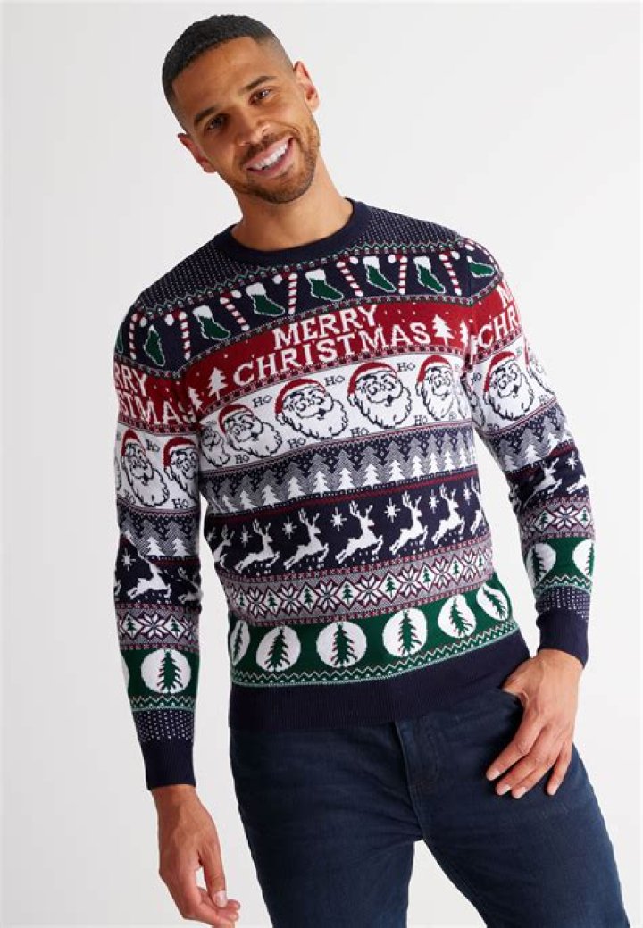 I bought my son a £12 Christmas jumper from Peacocks, then noticed huge mistake on the front - can you spot it?
