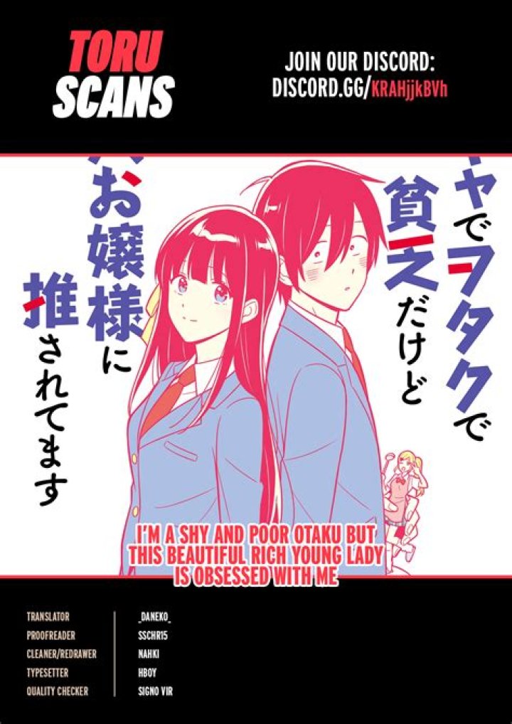 I’m A Shy and Poor Otaku but This Beautiful Rich Young Lady is Obsessed with Me Chapter 5: Release Date, Preview & Where to Read