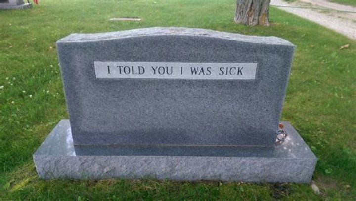 ‘I told you I was ill’: The funniest messages carved into gravestones – The Sun