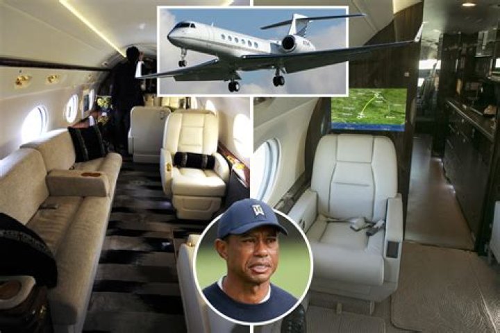 Inside Tiger Woods’ £48m private Gulfstream G550 jet with a top speed of 680mph and luxury seats for 18 passengers