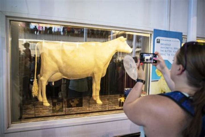 Iowa State Fair | Butter Cow