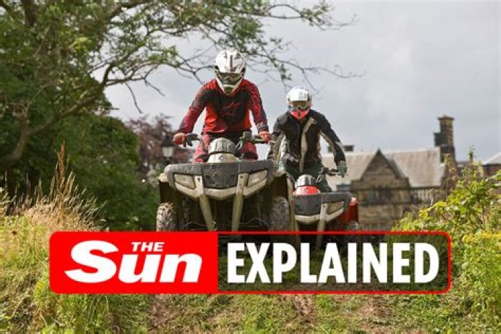 Is it illegal to ride a quad bike on the road?