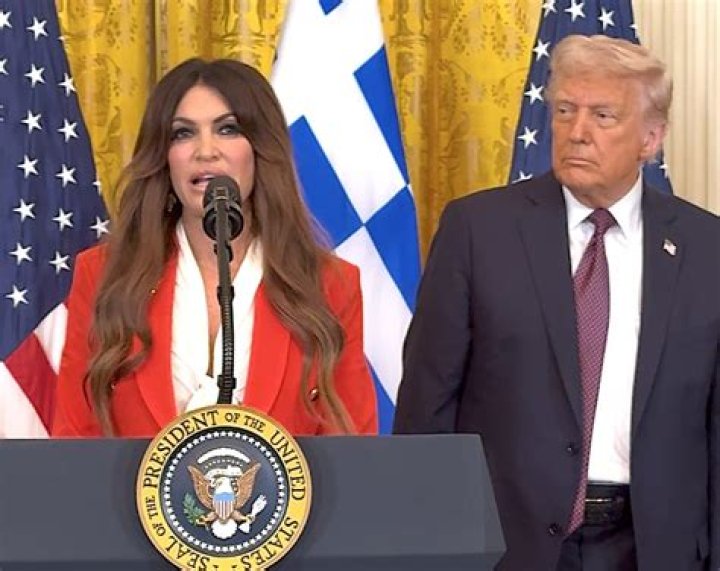 Is Kimberly Guilfoyle expecting a child with her future husband Donald Trump Jr.?