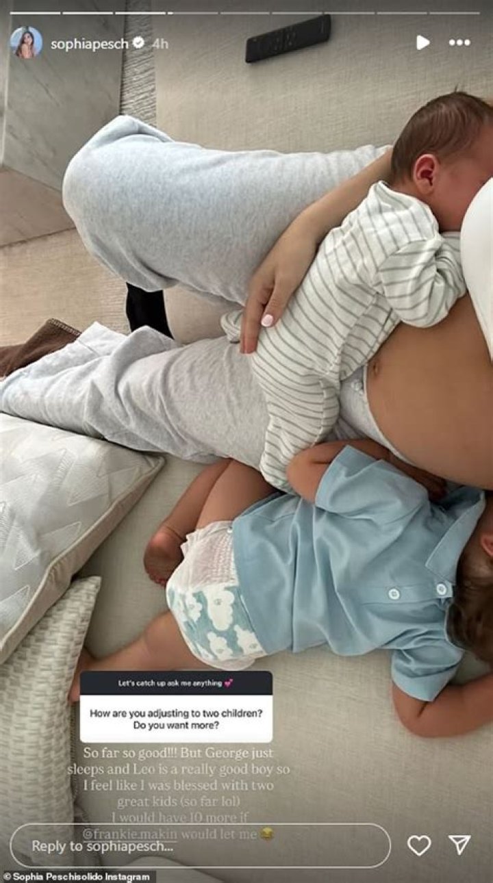 Is Sophia Peschisolido Pregnant? A Love Story That Started in Dubai and Led to a Baby