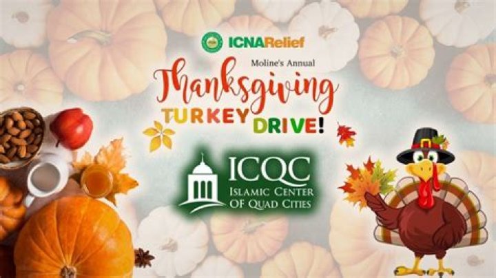 Islamic Center of Quad Cities to host Thanksgiving drive-thru event