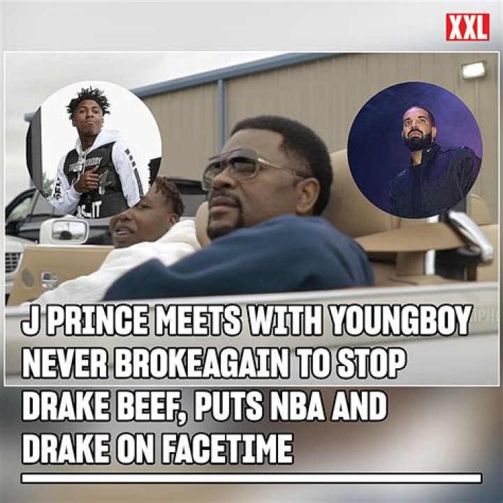 J Prince Puts NBA YoungBoy and Drake on FaceTime to Stop Beef
