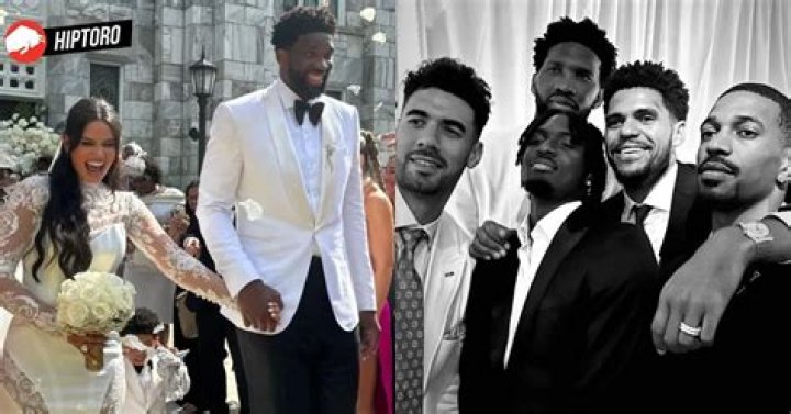 Joel Embiid Marries His Long-Time Girlfriend Anne de Paula, Twitter Hilariously Reacts