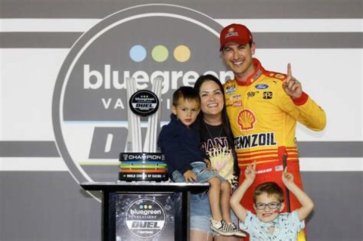 Joey Logano Wife Brittany Baca Is Proud Mom Of Three Kids