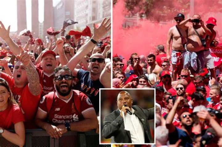 John Barnes sleeps rough outside Barcelona station and then raps with Liverpool fans