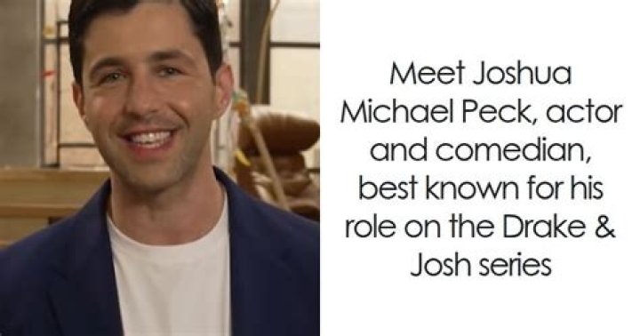Joshua Michael ‘Josh’ Peck Bio (Wiki)