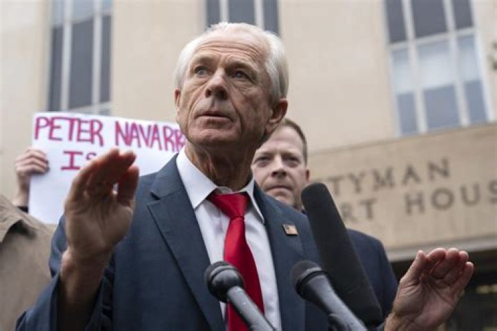 Judge denies Peter Navarro’s bid to remain out of prison while appealing contempt of Congress case