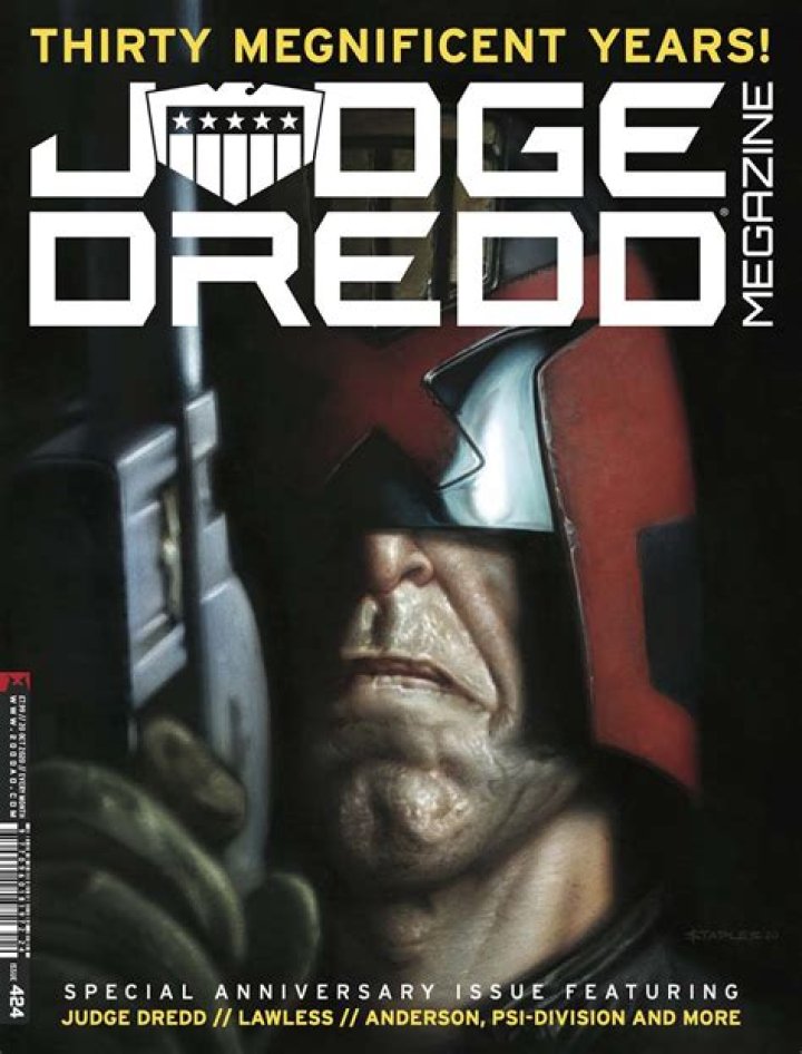 Judge Dredd Megazine Celebrates 25th Anniversary