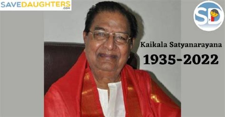 Kaikala Satyanarayana Wiki, Age, Bio, Death, Wife, Family, Net Worth