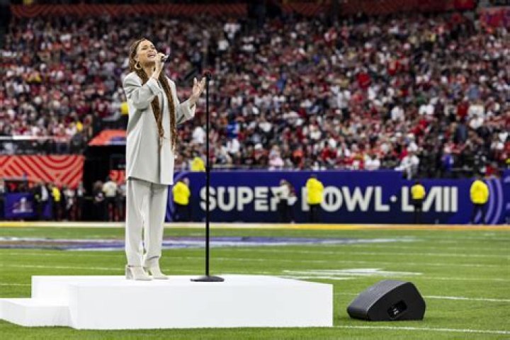 Kari Lake from Arizona Won’t Stand up For the Black National Anthem at The Super Bowl.