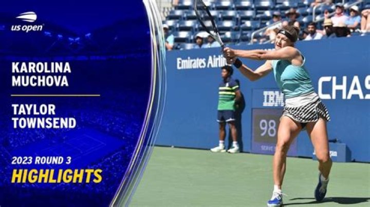 Karolina Muchova vs Taylor Townsend: Karolina Muchova inches a step closer to playing in the quarterfinals of the US Open 2023.