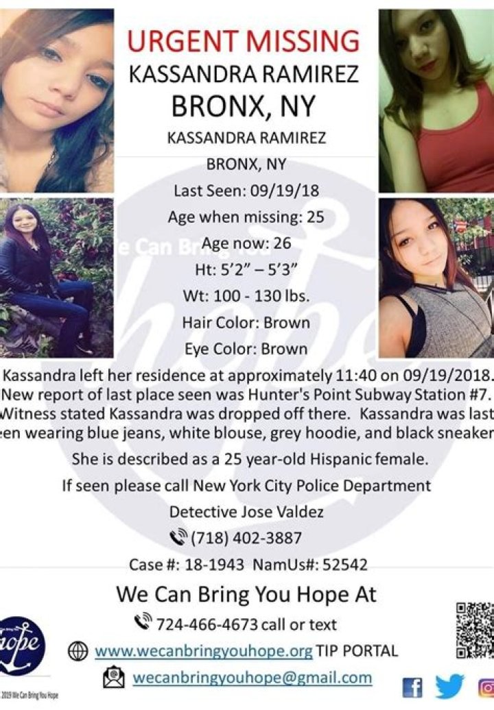 Kassandra Ramirez: Found or Missing? Is She Dead or Alive?