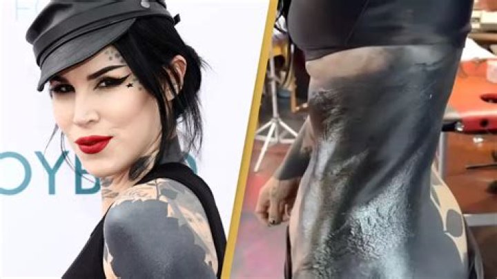 Kat Von D Reveals Covered Leg Hide 'Garbage, Drunken Tattoos'