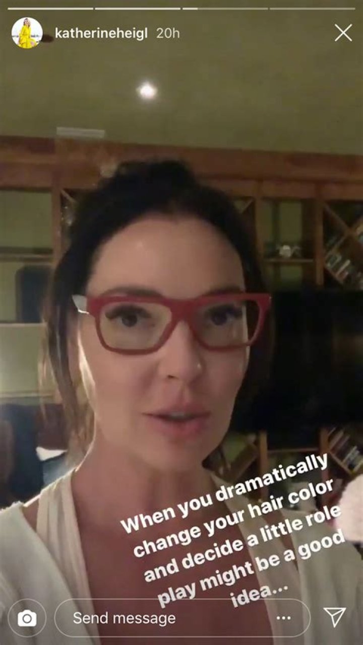 Katherine Heigl’s New Brunette Hair Makes The ‘Firefly Lane’ Star Look Totally Unrecognizable — PHOTO
