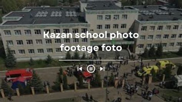 Kazan school shooting photo and footage of classroom without blur stir netizens emotions