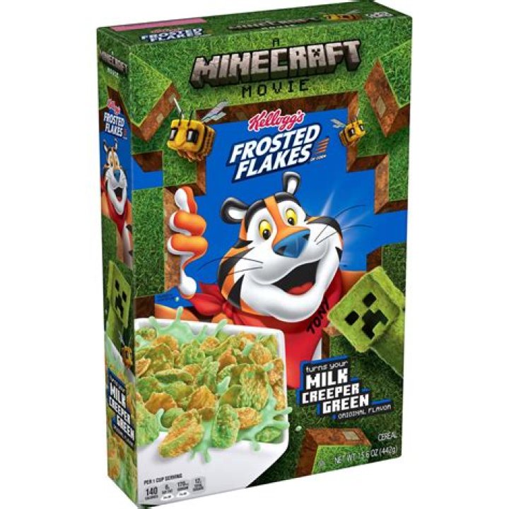 Kellogg's Minecraft Cereal Now Available