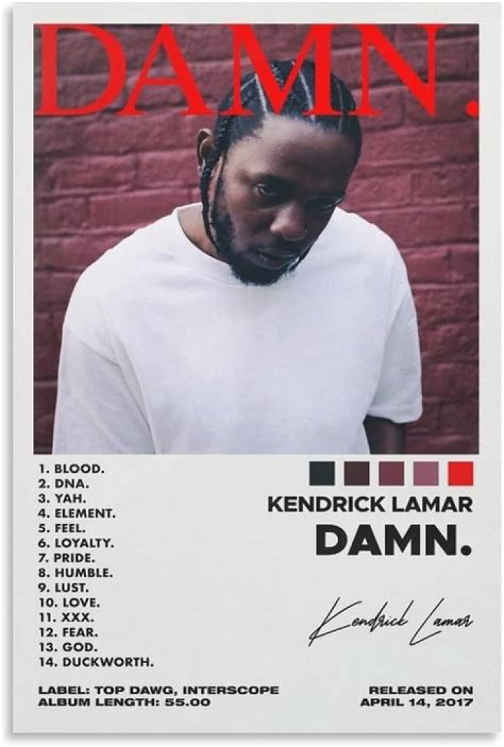 Kendrick Lamar's 'DAMN.' Tracklist, Ranked From Least Favorite To Bangers