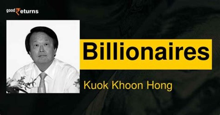 
Khoon Hong Kuok
Net Worth
