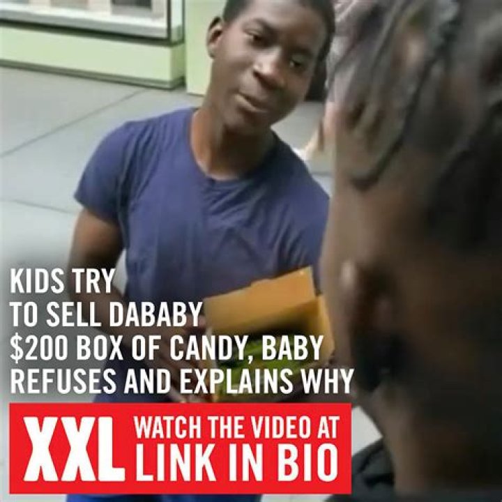 Kids Try to Sell DaBaby $200 Box of Candy, Baby Refuses to Buy