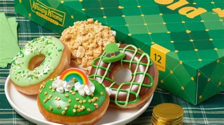 Krispy Kreme giving out free doughnuts for St. Patrick’s Day