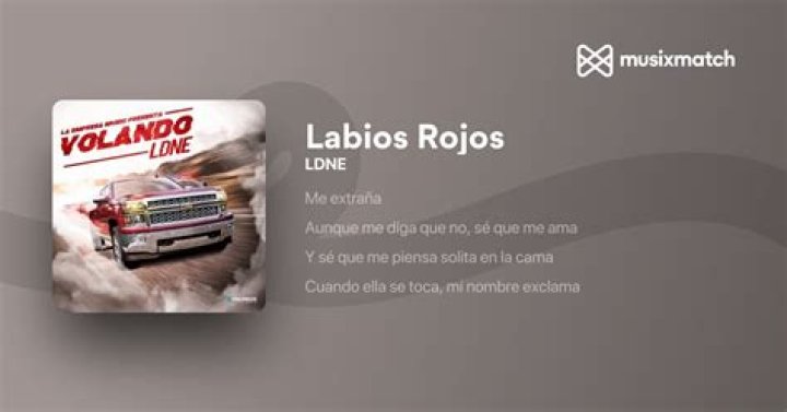 Labios Rojos Lyrics - Labios Rojos Translations