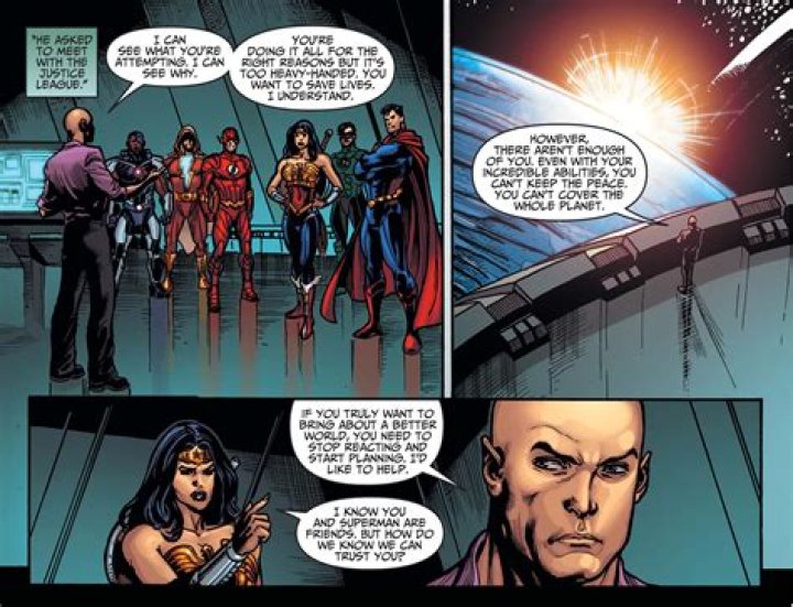 Lex Luthor Joins (Leads?) the Justice League in April