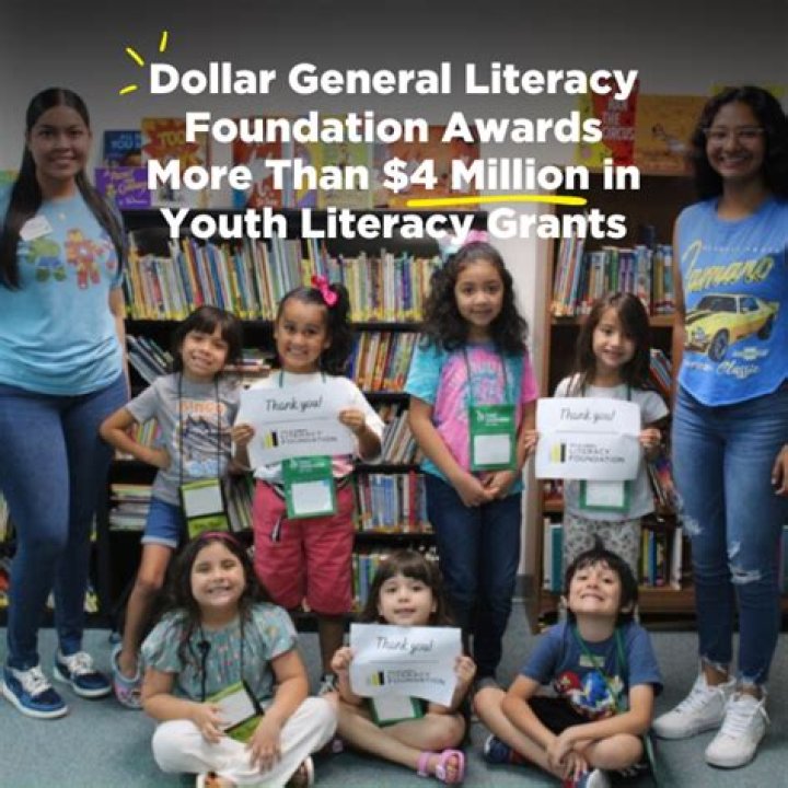 Literacy grants from Dollar General Foundation help schools, libraries, nonprofits