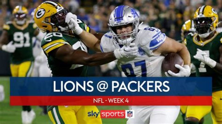 Live Updates: Packers at Lions