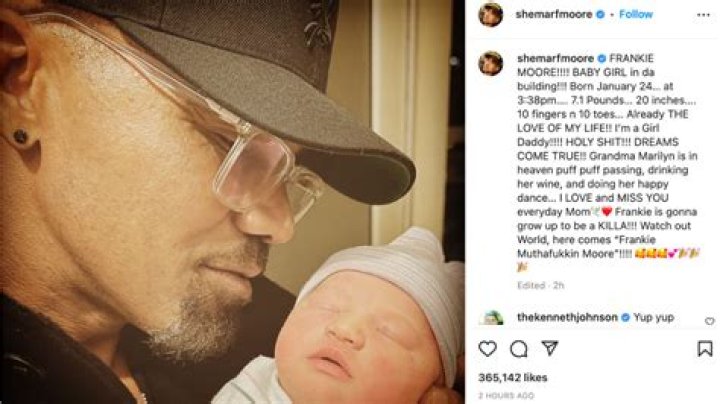‘Looks Like You As a Baby’: Fans Are Gushing Over an Adorable Photo of Shemar Moore’s Newborn Baby Girl and How Much She Resembles Him