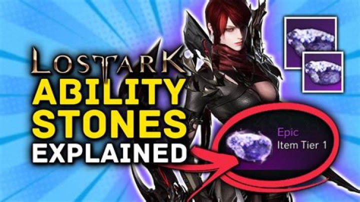 Lost Ark: Ability Stones Explained