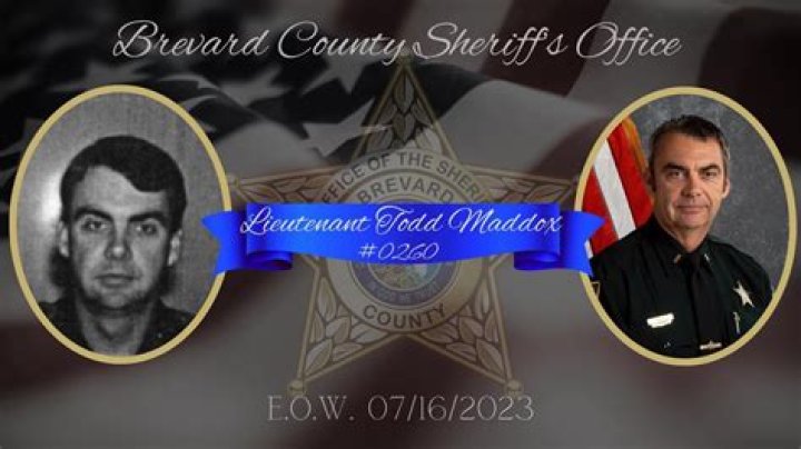 Lt. Todd Maddox Obituary – Death: Brevard County Sheriff’s Officer, Lt. Todd Maddox Died from Cancer