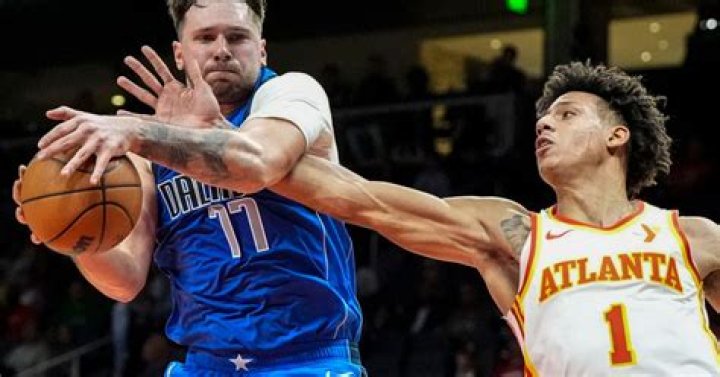Luka Doncic reaches 65 points, sets Mavs records for points in a half and a game against Hawks
