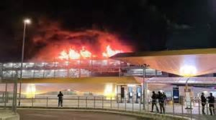 Luton Airport fire: Shock new video from inside car park shows moment fireball destroys 1,500 vehicles & hospitalises 5