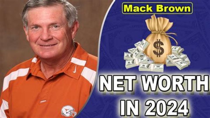 Mack Brown Net Worth 2024