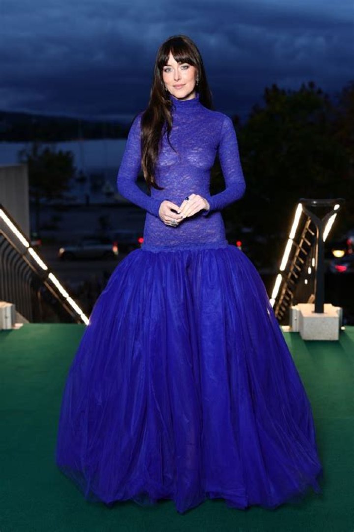 Malaika Arora's dark blue gown with a sleek bun is dreamy and sassy all at once