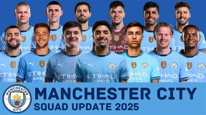 Manchester City - Detailed squad 15/16