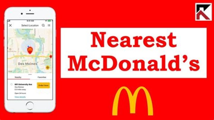 Map of the Week: Distance to the Nearest McDonald’s
