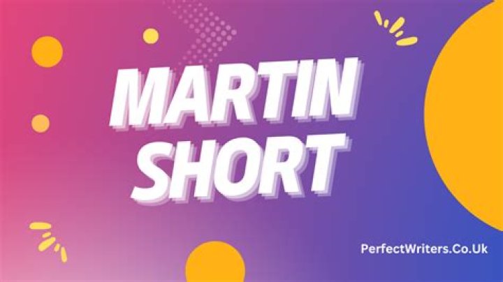 Martin Short Net Worth 2024